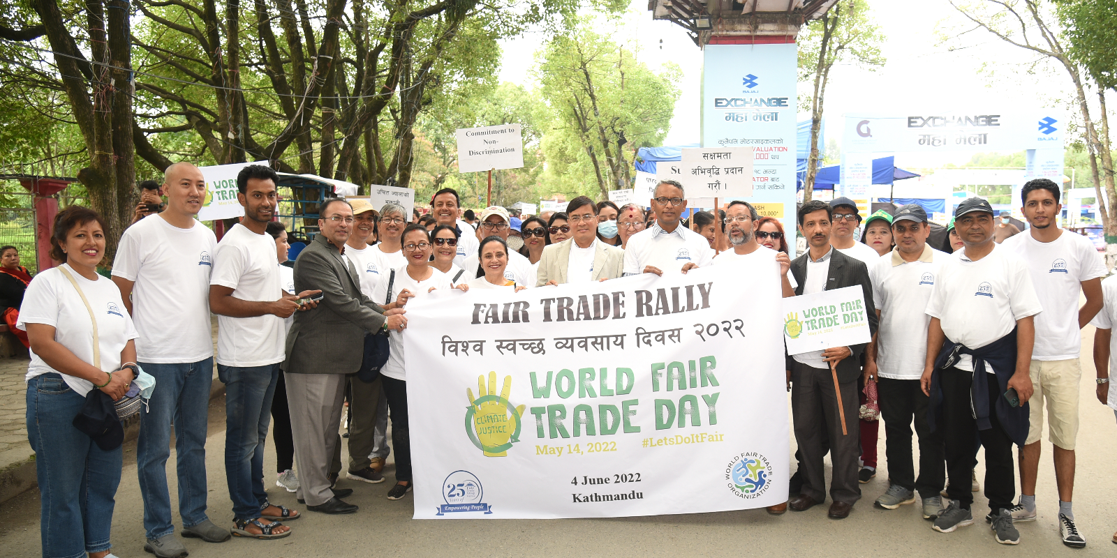 Fair Trade Rally to celebrate the World Fair Trade Day 2022