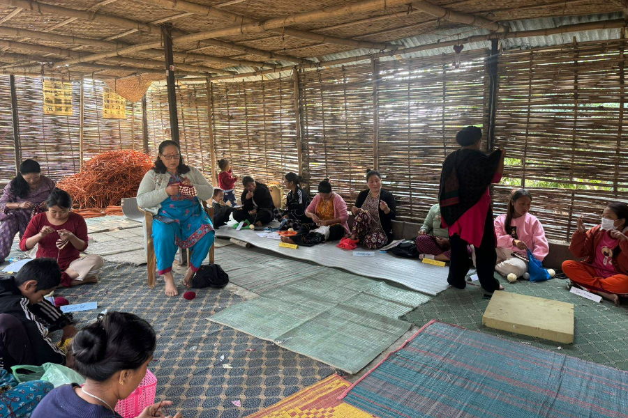Crochet Sharing Workshop in Beldangi